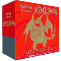 LEERE Evolutions Elite Trainer Box M-Charizard Y (ohne Inhalt)