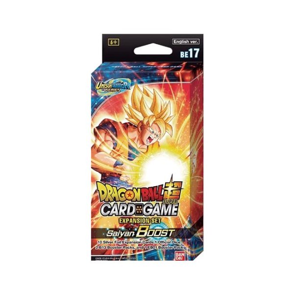 Dragon Ball Super Card Game - Saiyan Boost Expansion Set BE17 EN