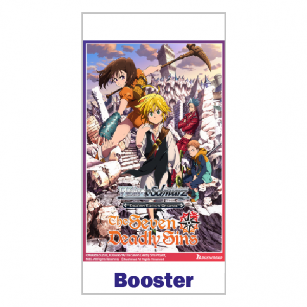 Weiss Schwarz - The Seven Deadly Sins Booster (englisch)