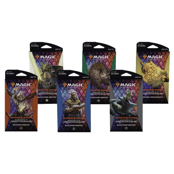 D&amp;D: Adventures in the Forgotten Realms Theme Booster Display (12 Packs, englisch)