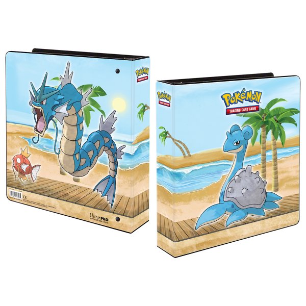 Pokemon Gallery Series Seaside Kapador, Garados, Lapras Album Ultra Pro (Ringordner)