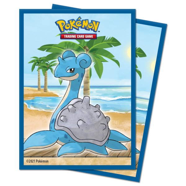 Gallery Series Seaside Lapras Pokemon Sleeves - Ultra Pro (65 Kartenh&uuml;llen)