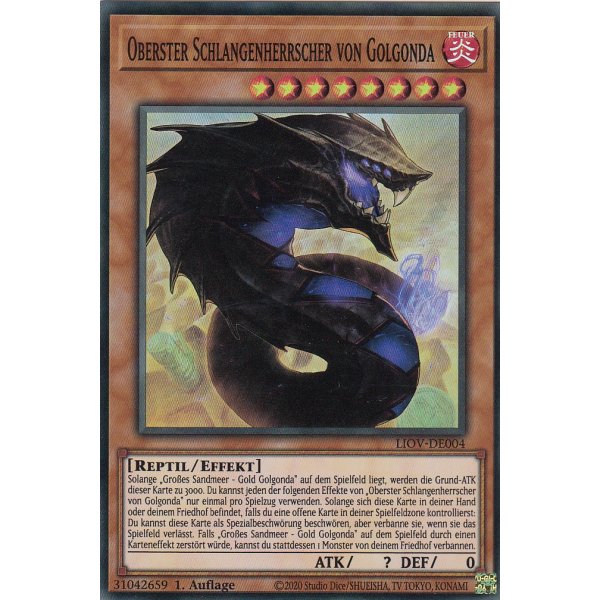 Oberster Schlangenherrscher Von Golgonda LIOV-DE004