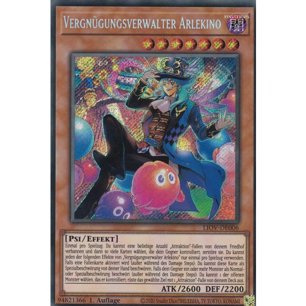 Vergn&uuml;gungsverwalter Arlekino LIOV-DE006