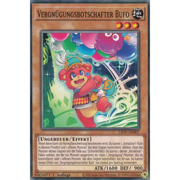 Vergn&uuml;gungsbotschafter Bufo LIOV-DE007