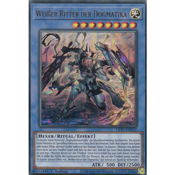 Wei&szlig;er Ritter Der Dogmatika LIOV-DE032