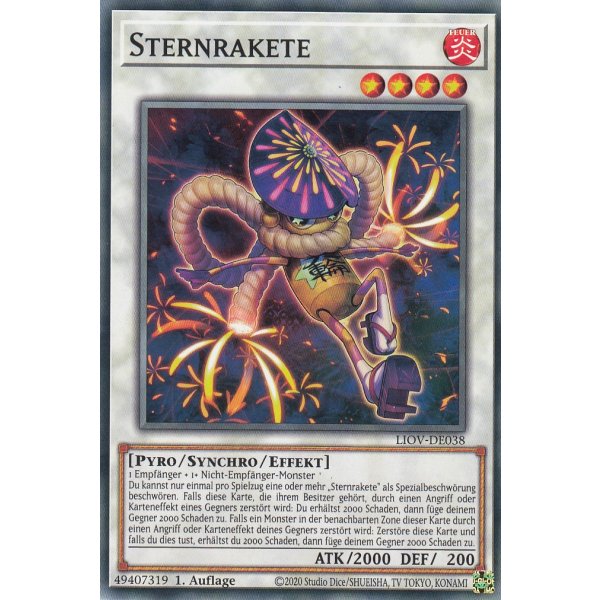 Sternrakete LIOV-DE038