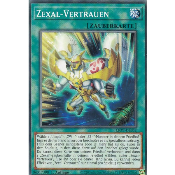 Zexal-Vertrauen LIOV-DE052