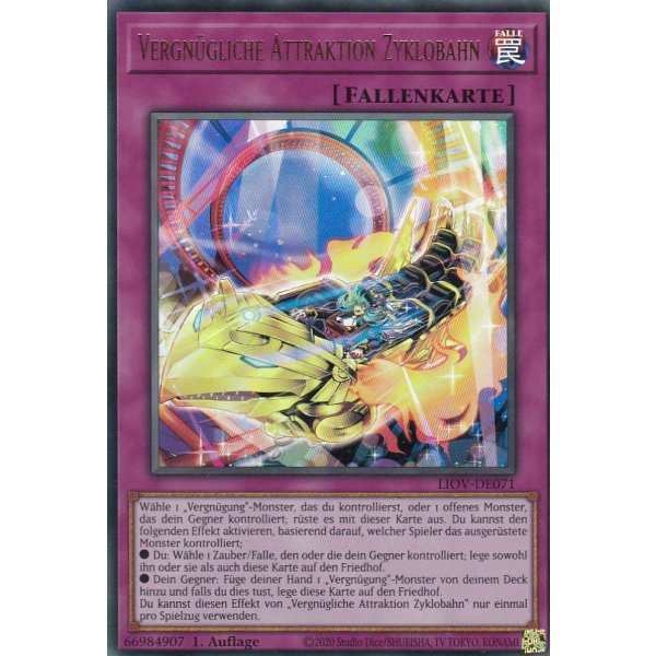 Vergn&uuml;gliche Attraktion Zyklobahn LIOV-DE071