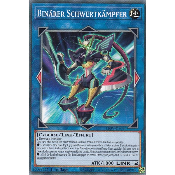 Bin&auml;rer Schwertk&auml;mpfer LIOV-DE096