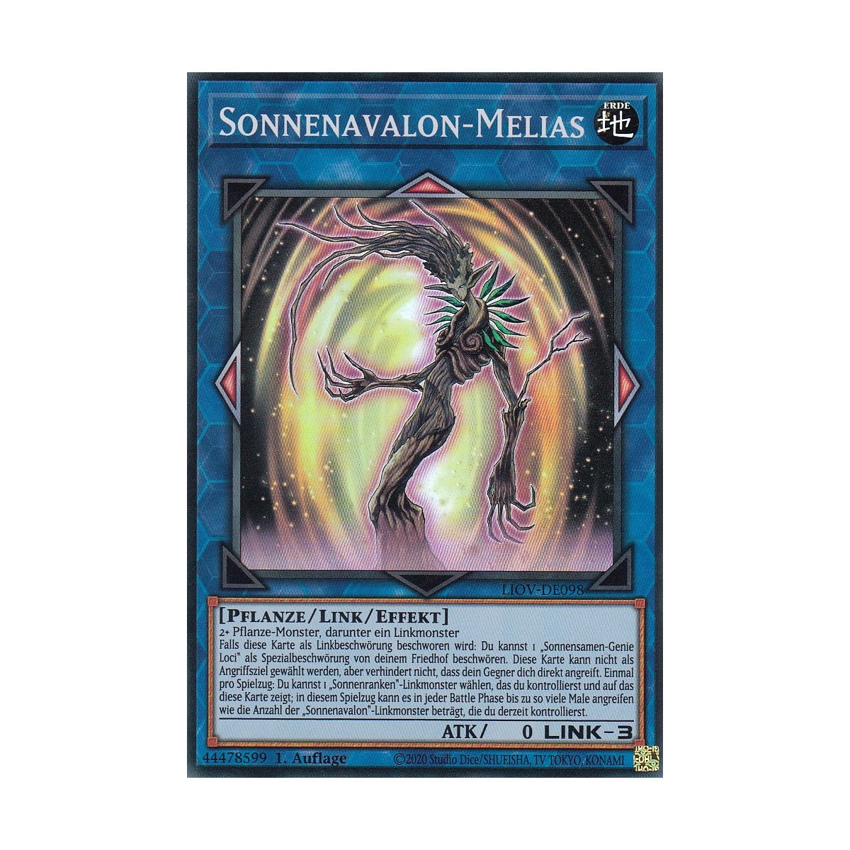 Yu-Gi-Oh! Karte Schrott-Raptor LIOV-DE021 – Common, Aus Lightning Overdrive, Deutsch, Mit Cardboard Guard