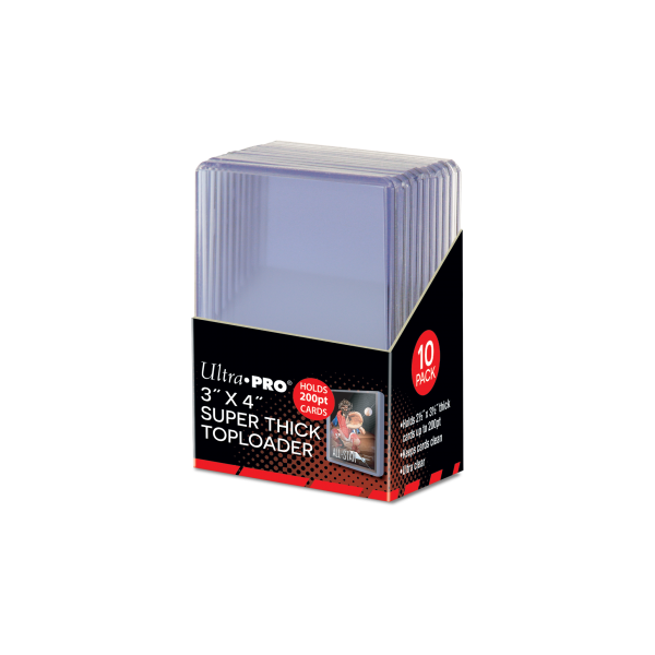 Ultra Pro Standard Toploader 3x4 Zoll (extrem dicke Schutzh&uuml;llen 200pt)