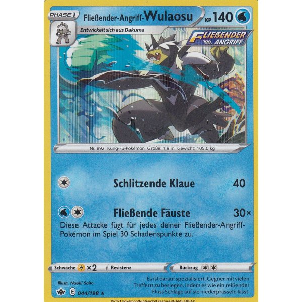 Flie&szlig;ender-Angriff-Wulaosu 044/198 HOLO