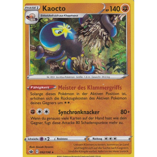 Kaocto 092/198 HOLO
