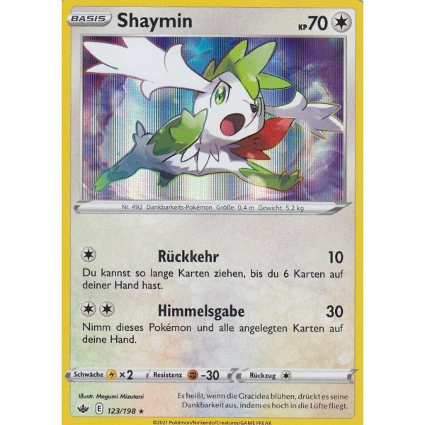 Shaymin 123/198 HOLO