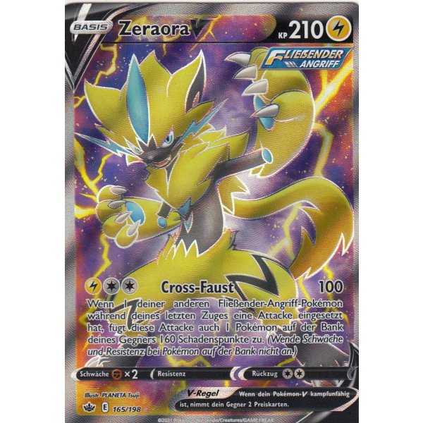 Zeraora-V 165/198 FULLART