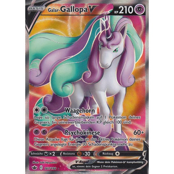 Galar-Gallopa-V 167/198 FULLART