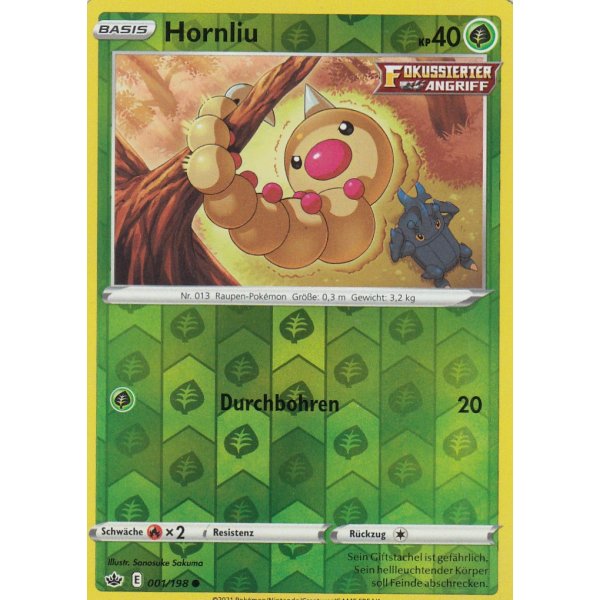 Hornliu 001/198 REVERSE HOLO