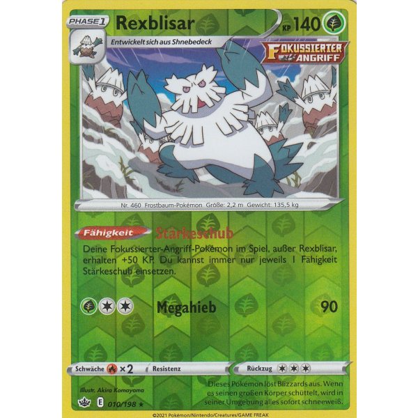 Rexblisar 010/198 REVERSE HOLO