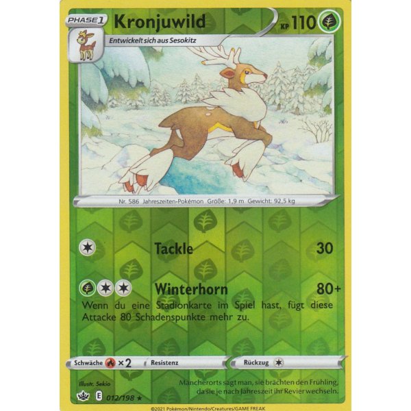 Kronjuwild 012/198 REVERSE HOLO