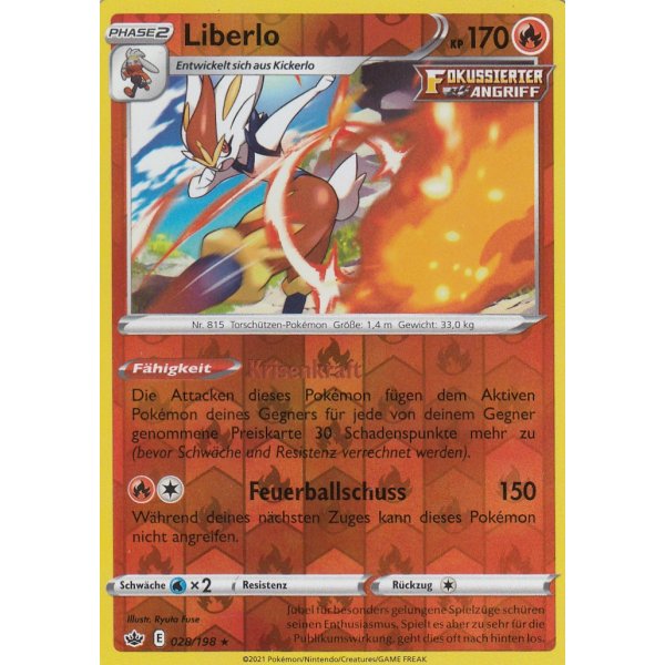 Liberlo 028/198 HOLO REVERSE HOLO