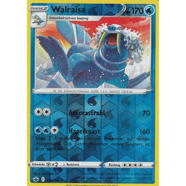 Walraisa 039/198 REVERSE HOLO