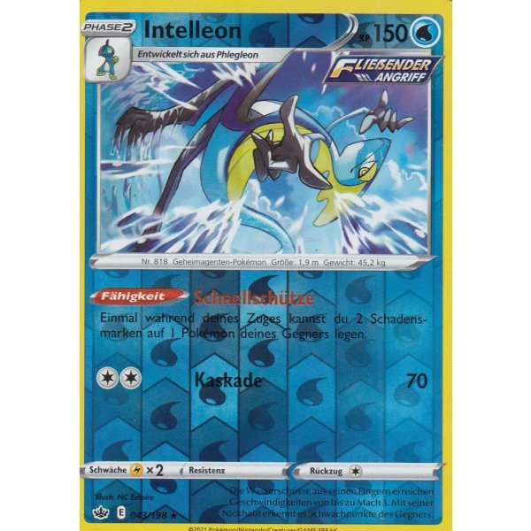 Intelleon 043/198 HOLO REVERSE HOLO