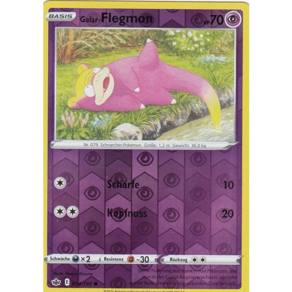 Galar-Flegmon 054/198 REVERSE HOLO