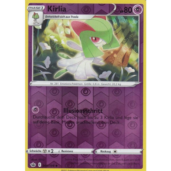 Kirlia 060/198 REVERSE HOLO