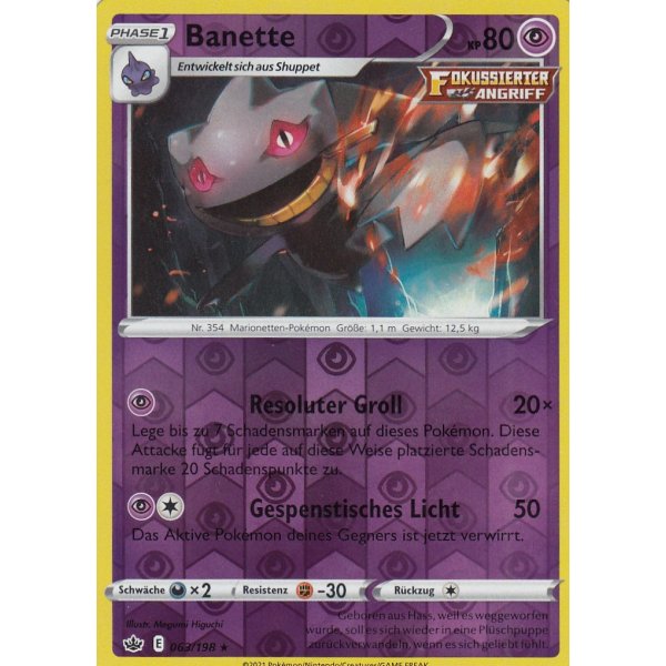 Banette 063/198 REVERSE HOLO