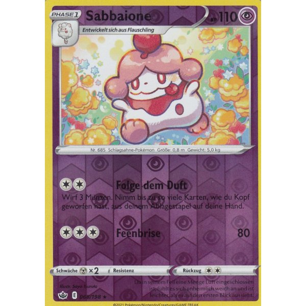 Sabbaione 068/198 REVERSE HOLO
