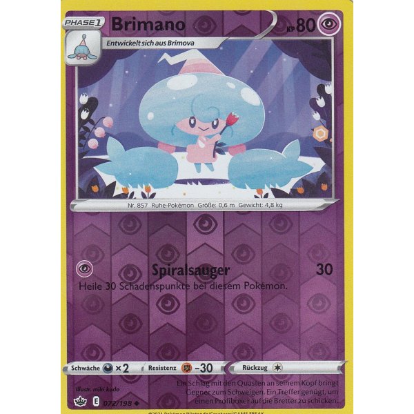 Brimano 072/198 REVERSE HOLO