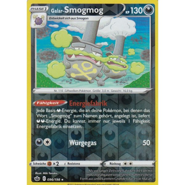 Galar-Smogmog 096/198 REVERSE HOLO