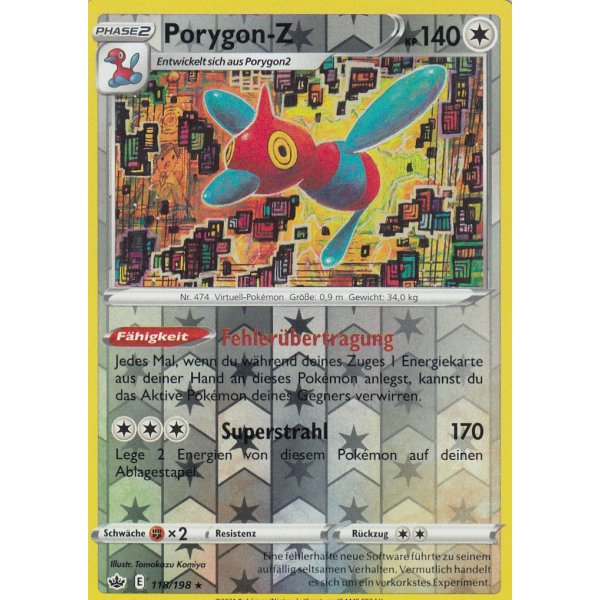 Porygon-Z 118/198 HOLO REVERSE HOLO