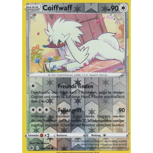 Coiffwaff 126/198 REVERSE HOLO