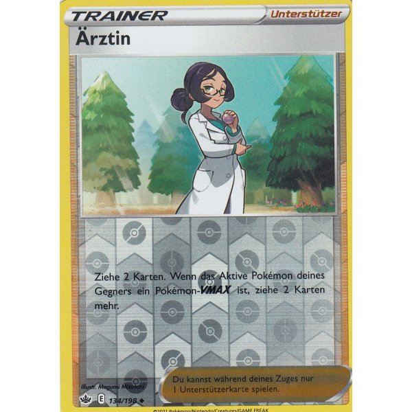 &Auml;rztin 134/198 REVERSE HOLO