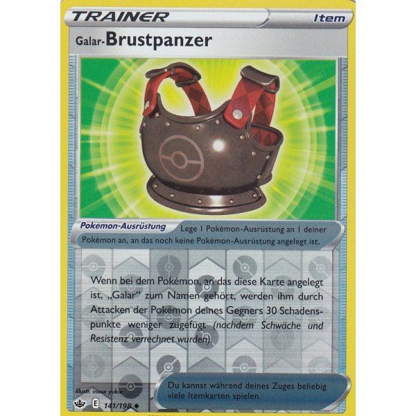 Galar-Brustpanzer 141/198 REVERSE HOLO