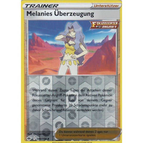 Melanies &Uuml;berzeugung 144/198 REVERSE HOLO