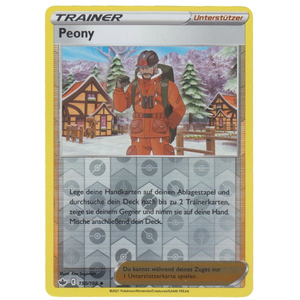 Peony 150/198 REVERSE HOLO