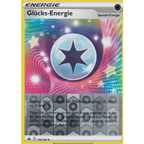 Gl&uuml;cks-Energie 158/198 REVERSE HOLO