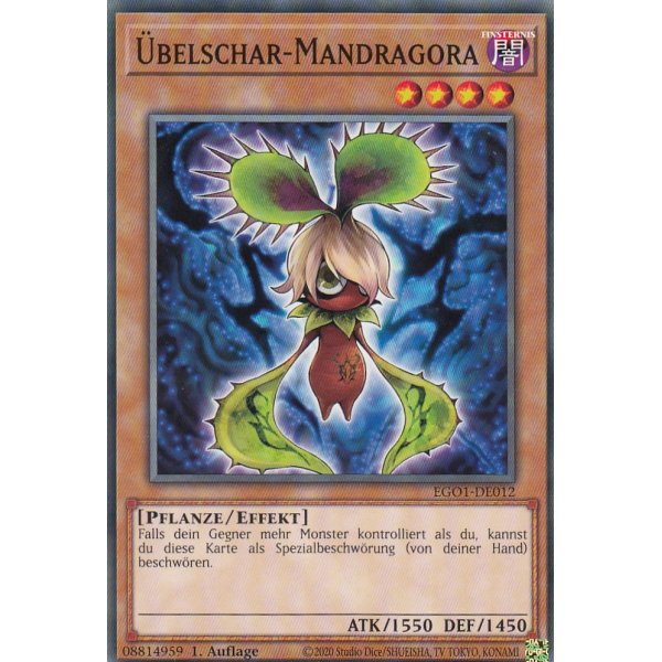 &Uuml;belschar-Mandragora EGO1-DE012