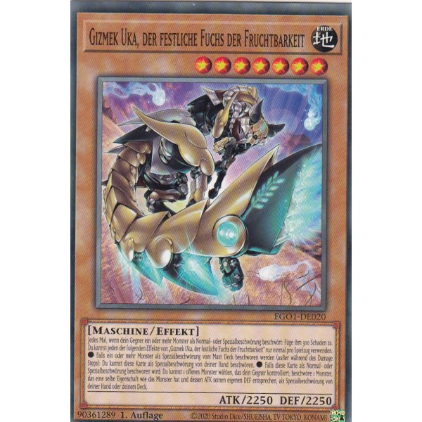 Gizmek Uka, Der Festliche Fuchs Der Fruchtbarkeit EGO1-DE020