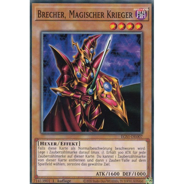 Brecher, Magischer Krieger EGS1-DE007