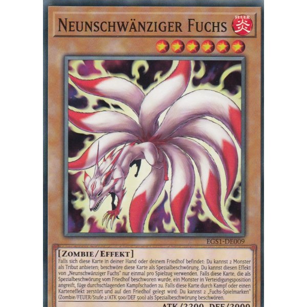 Neunschw&auml;nziger Fuchs EGS1-DE009