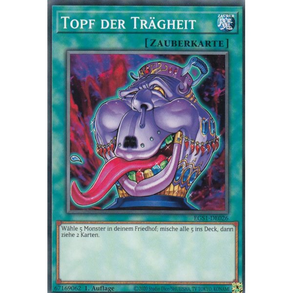 Topf Der Tr&auml;gheit EGS1-DE026