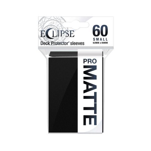 Ultra Pro Eclipse Sleeves - Schwarz small Matt (60 Kartenh&uuml;llen)
