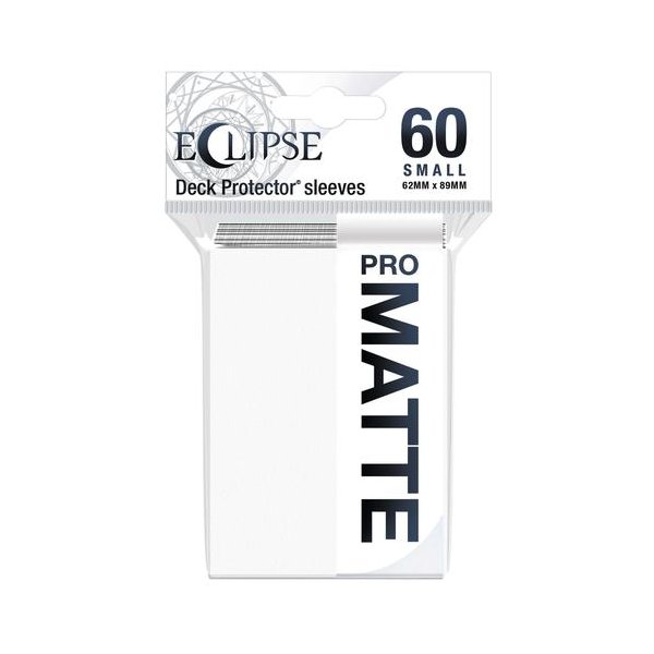 Ultra Pro Eclipse Sleeves - Wei&szlig; small Matt (60 Kartenh&uuml;llen)