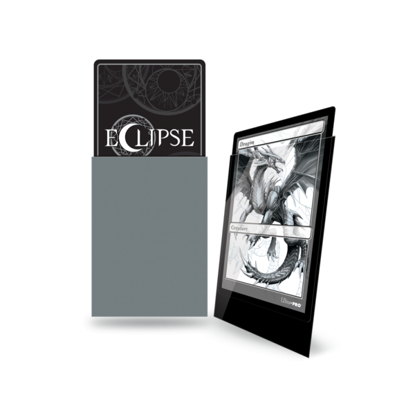 Ultra Pro Eclipse Sleeves - Grau Gloss (100 Kartenh&uuml;llen)