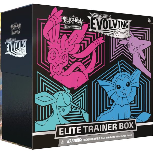 Sword &amp; Shield Evolving Skies Elite Trainer Box Evolutions Version 1 (englisch)