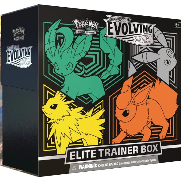 Sword &amp; Shield Evolving Skies Elite Trainer Box Evolutions Version 2 (englisch)